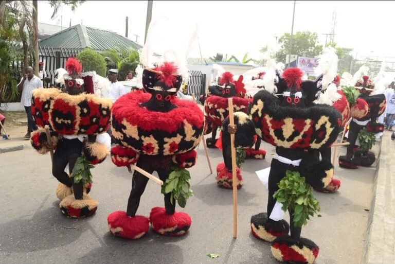 Ekpe Masquerade Street Parade