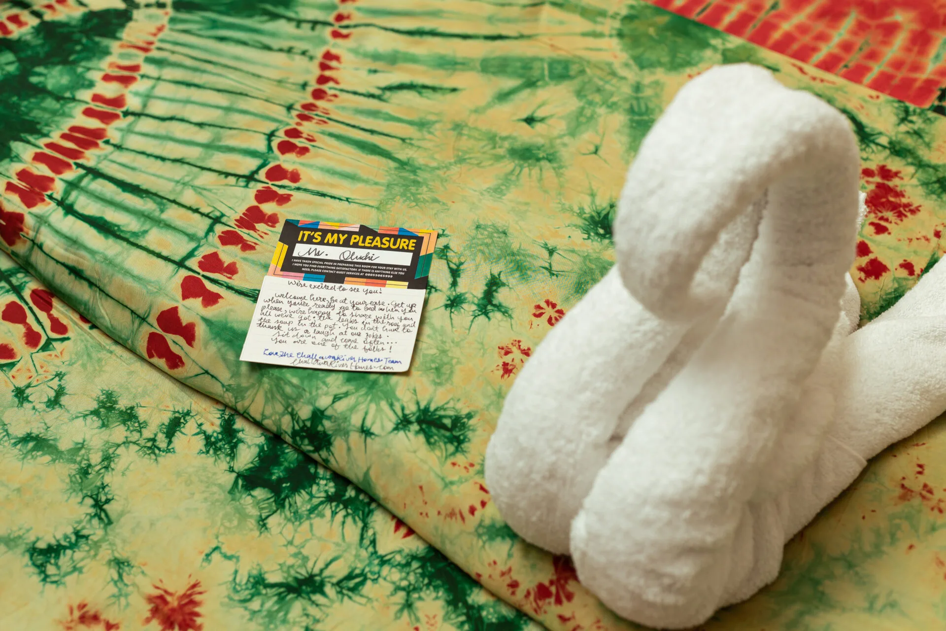 ChallawaRiver Homes Welcome Cards