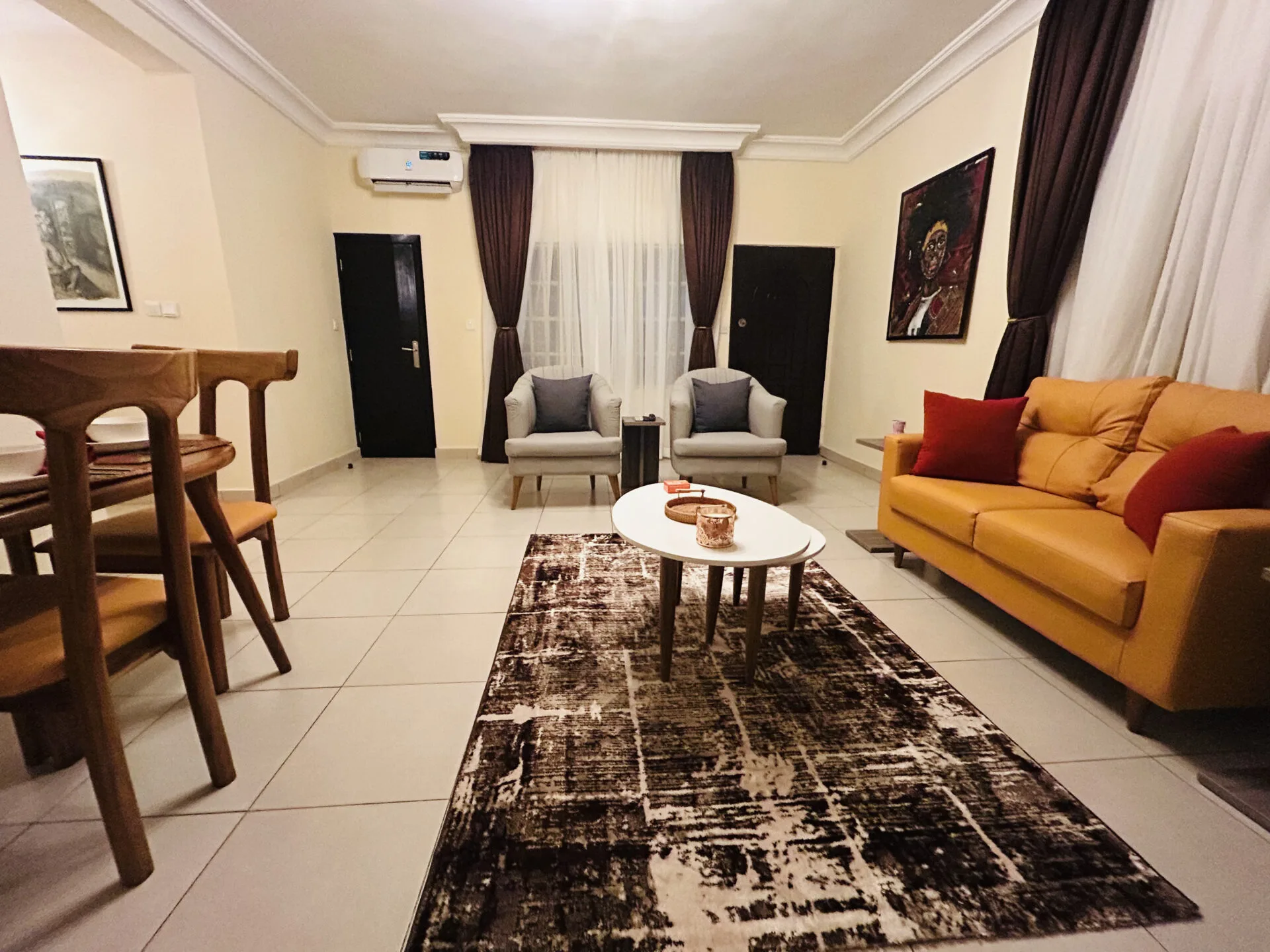 Spacious Living Room