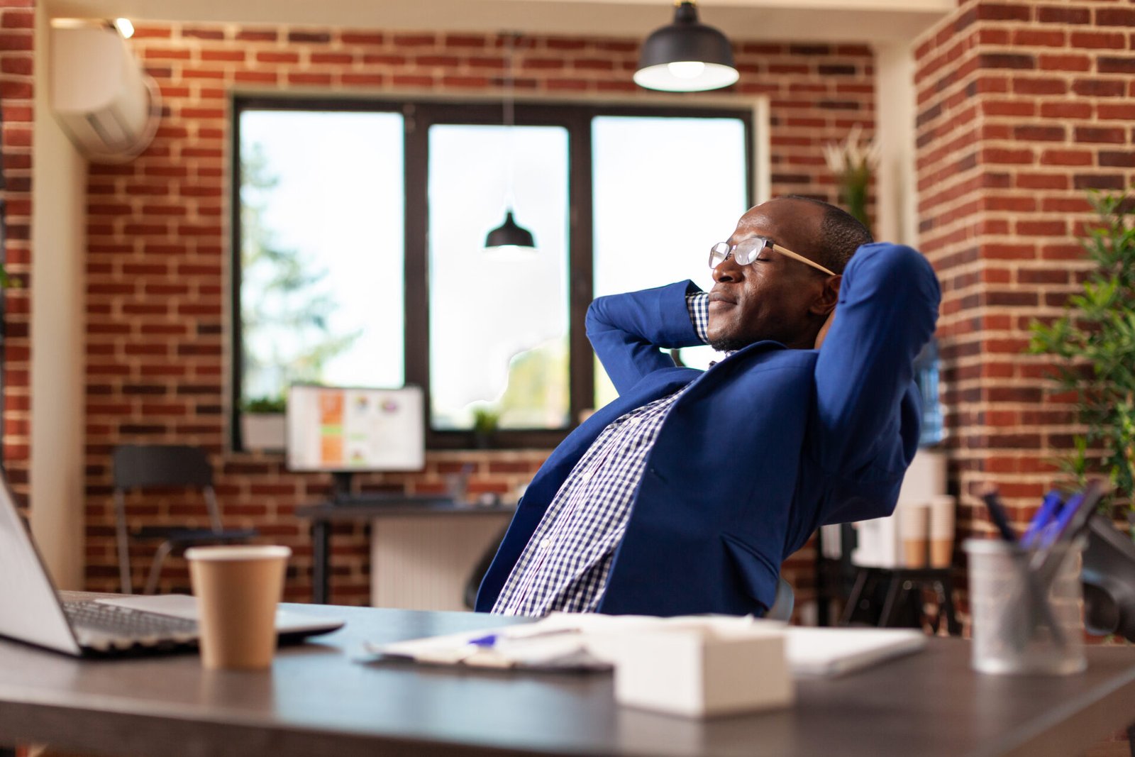 Business Man Relaxing
