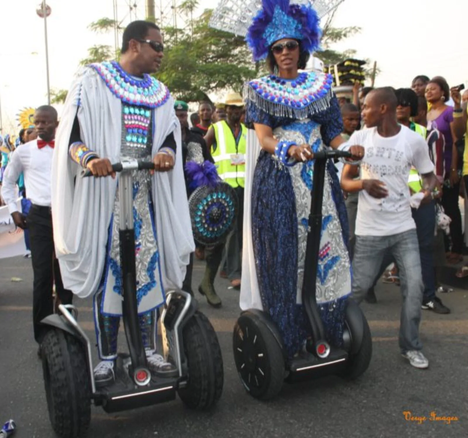 Donald Duke and his wife