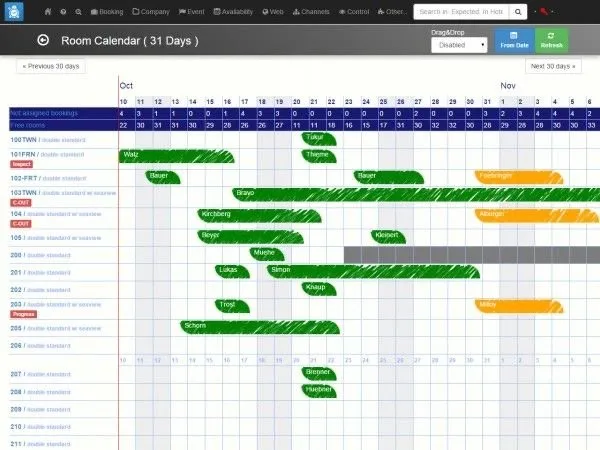 Booking Calendar
