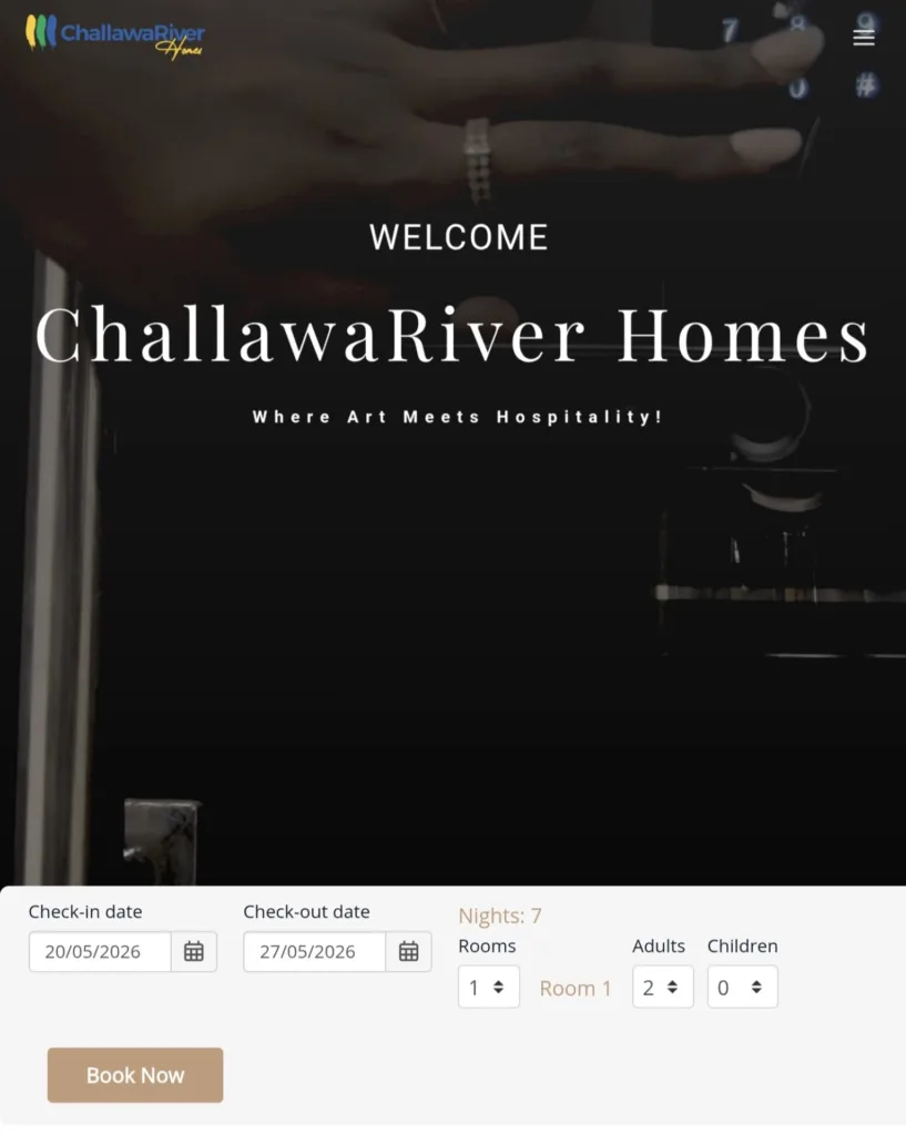 Booking Page
