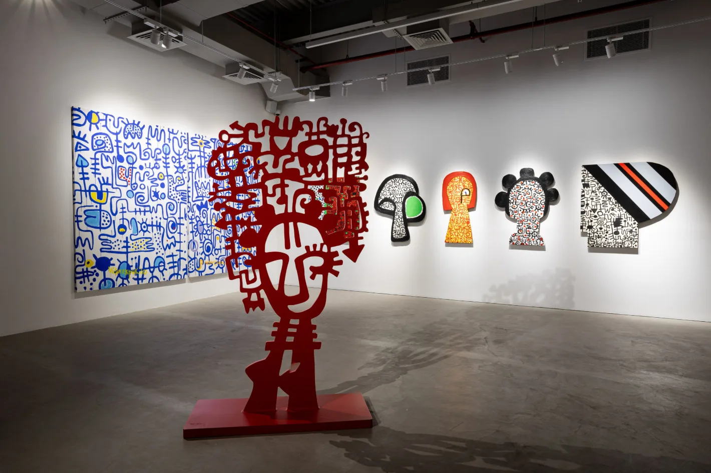 Sculpting Dialogue by Victor Ekpuk